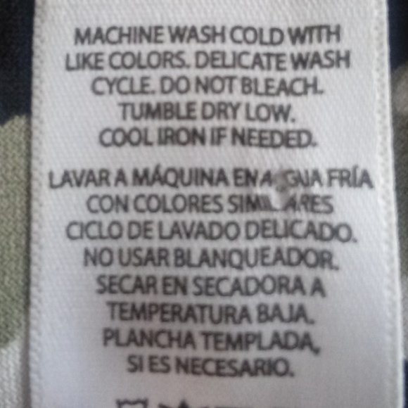 Leopard Print Blouse w/ Draped Neck & Lined Front - Picture 9 of 10